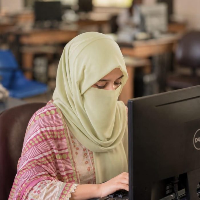 Human Laptop Image